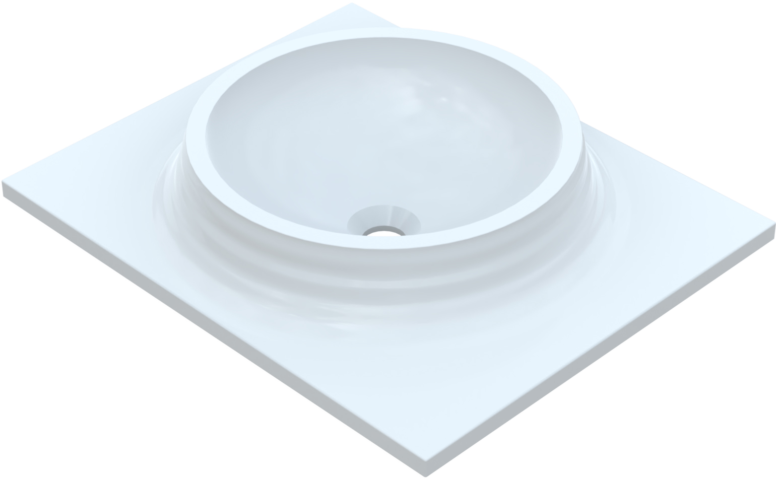 Washbasin Countertop Lewa Z Kolekcji Oval Vayer