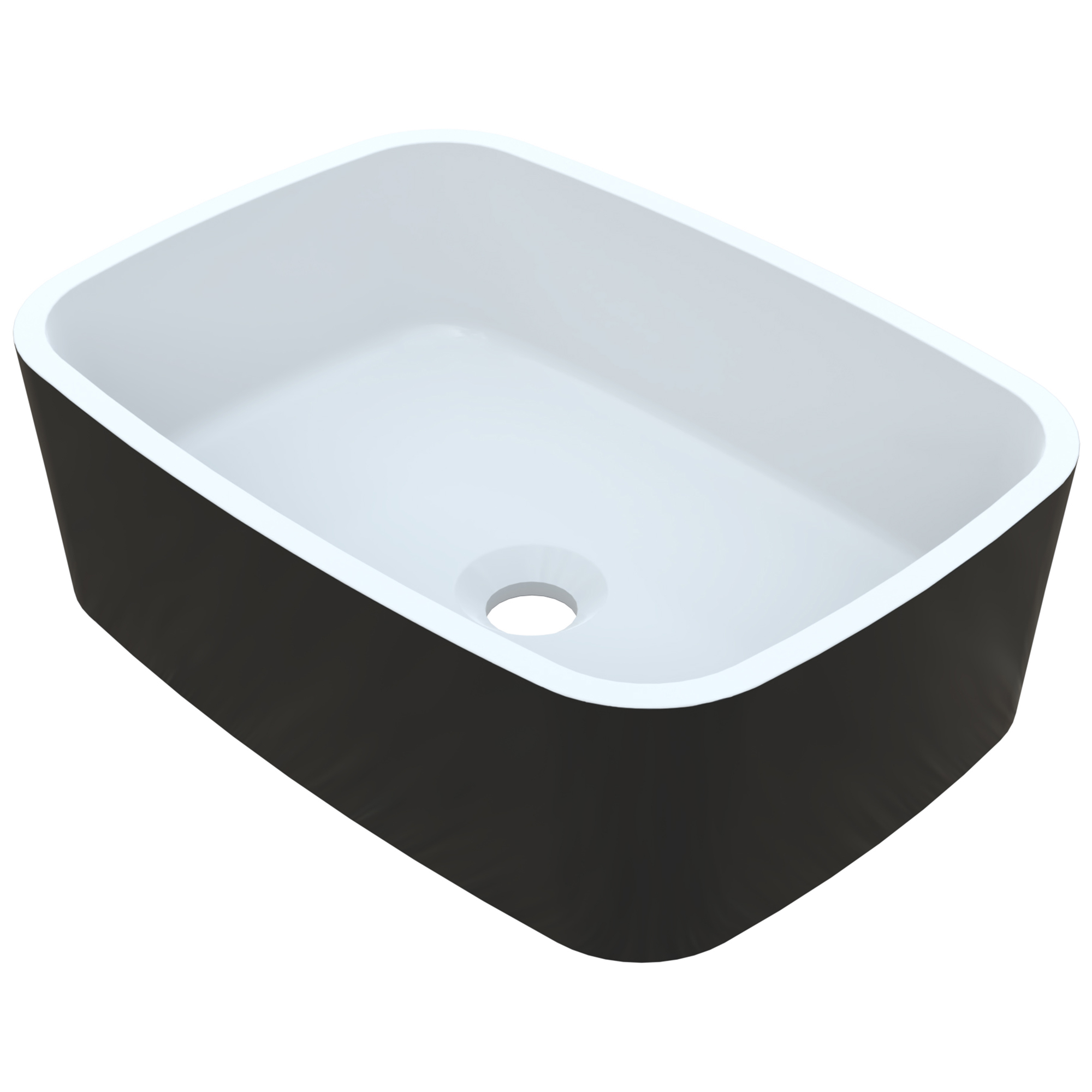 Washbasin Countertop Low Z Kolekcji Volans Vayer