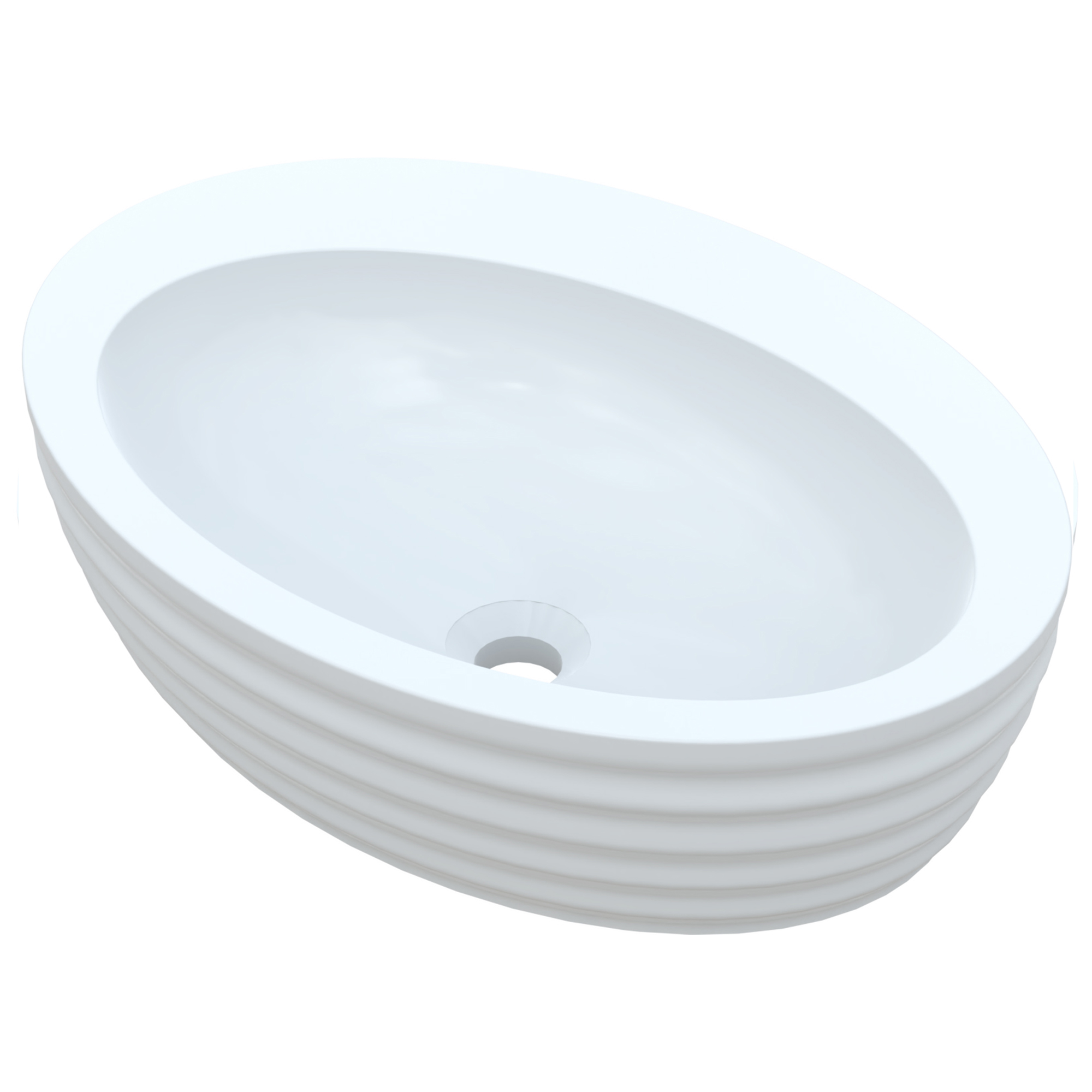 Washbasin Countertop Owalna Z Kolekcji Oval Vayer